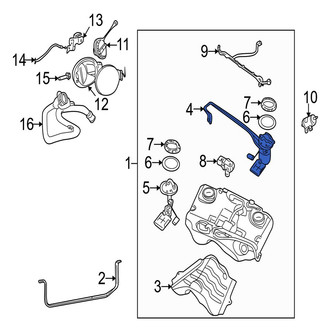 Jaguar OE - Fuel Pump and Sender Assembly