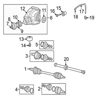 Jaguar OE - Rear Suspension - Axle & Differential