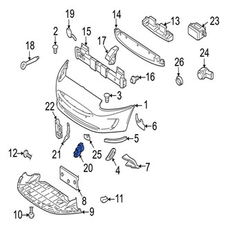 Jaguar OE - Ambient Air Temperature Sensor