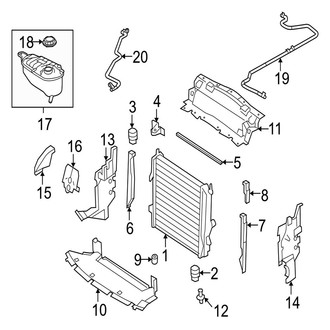 Jaguar OE - Cooling - Radiator & Components