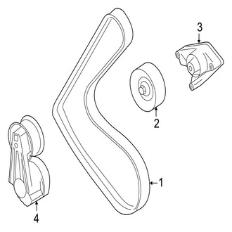 Jaguar OE - Cooling - Belts & Pulleys
