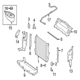 Jaguar OE - Cooling - Radiator & Components