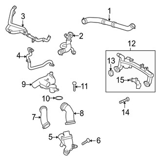 Jaguar OE - Cooling - Hoses & Pipes