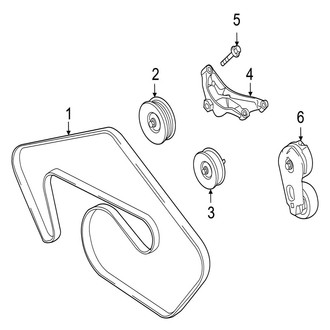 Jaguar OE - Cooling - Belts & Pulleys