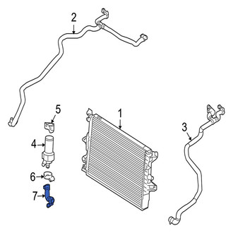 Jaguar OE - Upper Radiator Coolant Hose