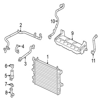 Jaguar OE - Cooling - Intercooler