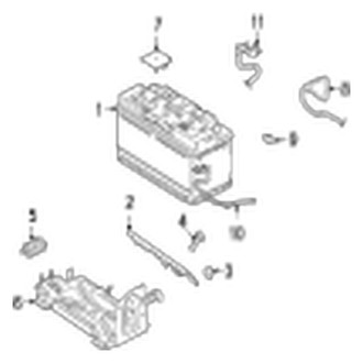 Jaguar OE - Electrical - Battery (Base)