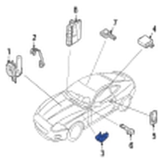 Jaguar OE - Hood Contact Switch