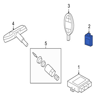 Jaguar OE - Tire Pressure Monitoring System (TPMS) Receiver