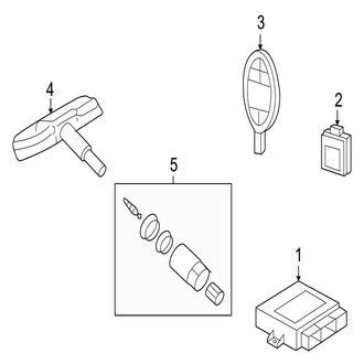 Jaguar OE - Electrical - Tire Pressure Monitor Components