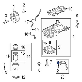 Jaguar OE - Engine Heater Seal