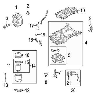 Jaguar OE - Engine Parts