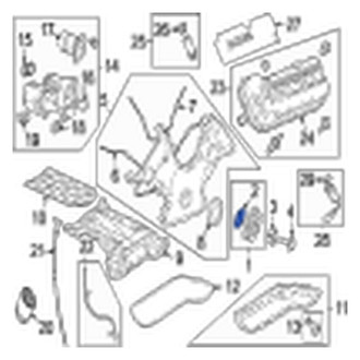 Jaguar OE - Engine Harmonic Balancer Seal