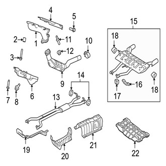 Jaguar OE - Exhaust System - Exhaust Components