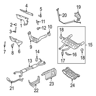 Jaguar OE - Exhaust System - Exhaust Components