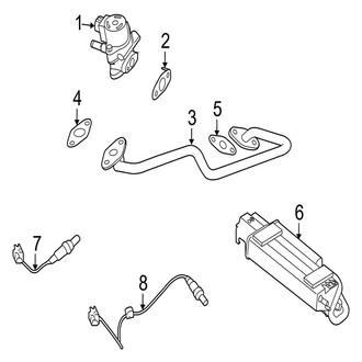 Jaguar OE - Emission System - Emission Components
