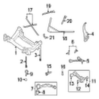Jaguar OE - Front Suspension - Suspension Components