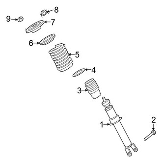 Jaguar OE - Front Suspension - Shocks & Components
