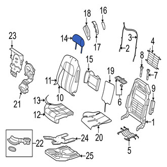Jaguar OE - Headrest