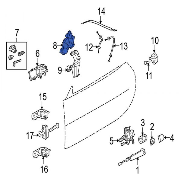 Door Latch Assembly