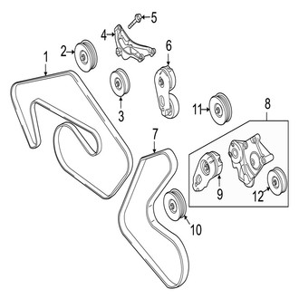 Jaguar OE - Cooling - Belts & Pulleys (Supercharged)