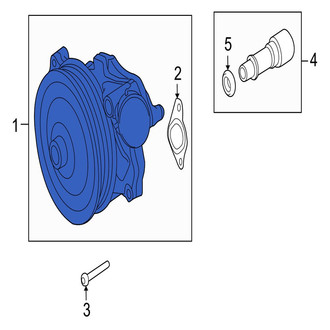 Jaguar OE - Engine Water Pump