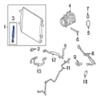 Jaguar OE - A/C Receiver Drier