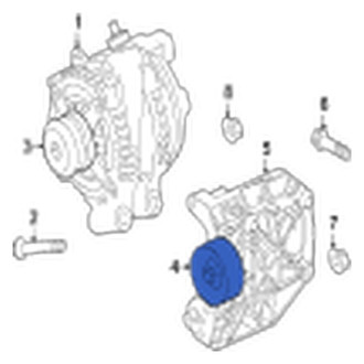 Jaguar OE - Accessory Drive Belt Idler Pulley