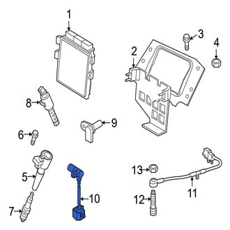 Jaguar OE - Left Engine Camshaft Position Sensor