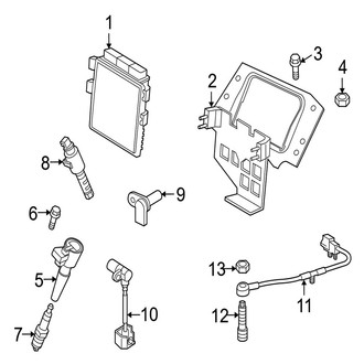 Jaguar OE - Electrical - Ignition System (Base 4.2L)