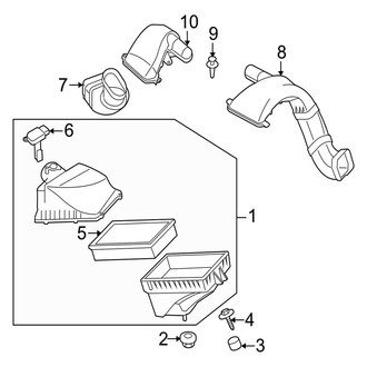 Jaguar OE - Engine - Air Intake (Base / Portfolio 5.0L)