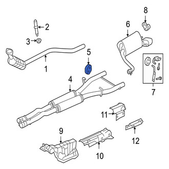 Jaguar OE - Exhaust System Hanger