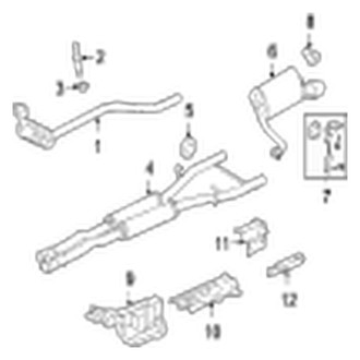 Jaguar OE - Exhaust System - Exhaust Components