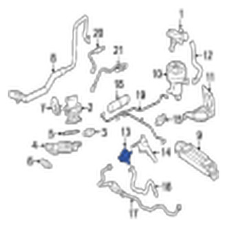 Jaguar OE - Secondary Air Injection Control Valve