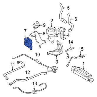 Jaguar OE - Secondary Air Injection Control Valve