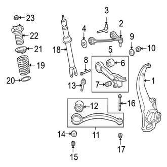 Jaguar OE - Front Suspension - Suspension Components