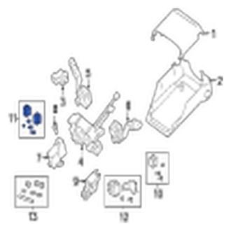 Jaguar OE - Steering Wheel Hardware Kit