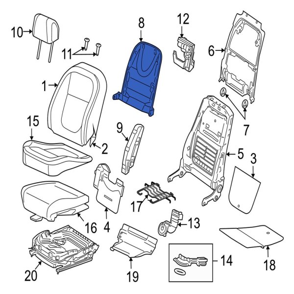 Seat Back Panel