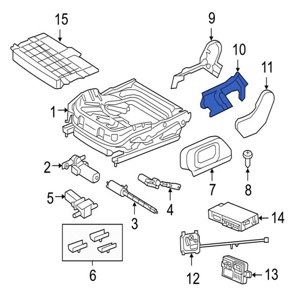 Seat Hinge Cover