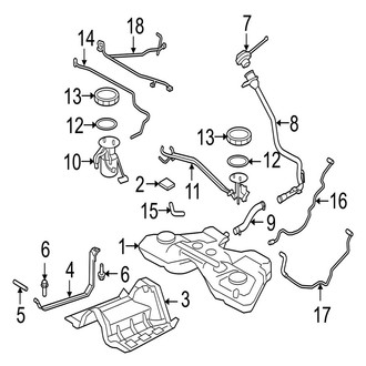 Jaguar OE - Fuel System Components
