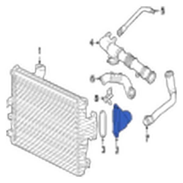 Jaguar OE C2D21512 - Intercooler Pipe