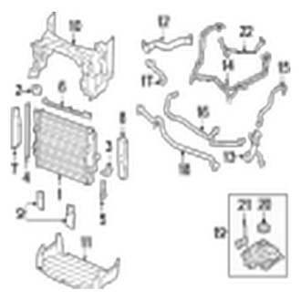 Jaguar OE - Cooling - Radiator & Components