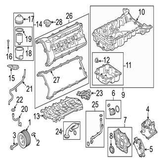 Jaguar OE - Engine Parts
