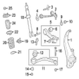 Jaguar OE - Front Suspension - Suspension Components