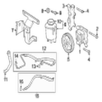 Jaguar OE - Steering Gear & Linkage - Pump & Hoses (Premium)