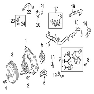 Jaguar OE - Cooling - Water Pump
