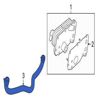 Jaguar OE - Lower Radiator Coolant Hose