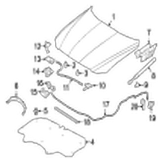 Jaguar OE - Hood & Components