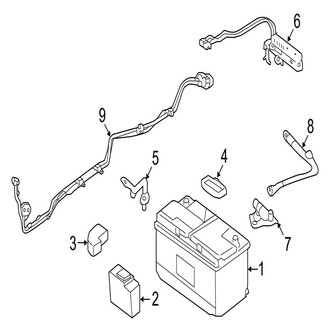 Jaguar OE - Electrical - Battery (Premium / Prestige / R-Sport / S)