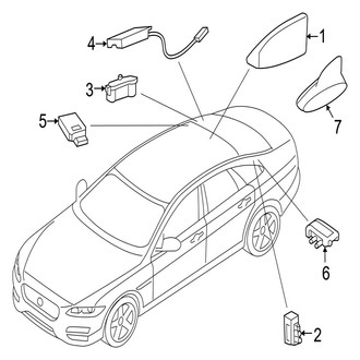 Jaguar OE - Electrical - Antenna (Premium / Prestige / R-Sport / S)